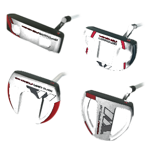Wishon Cavity Black putter family