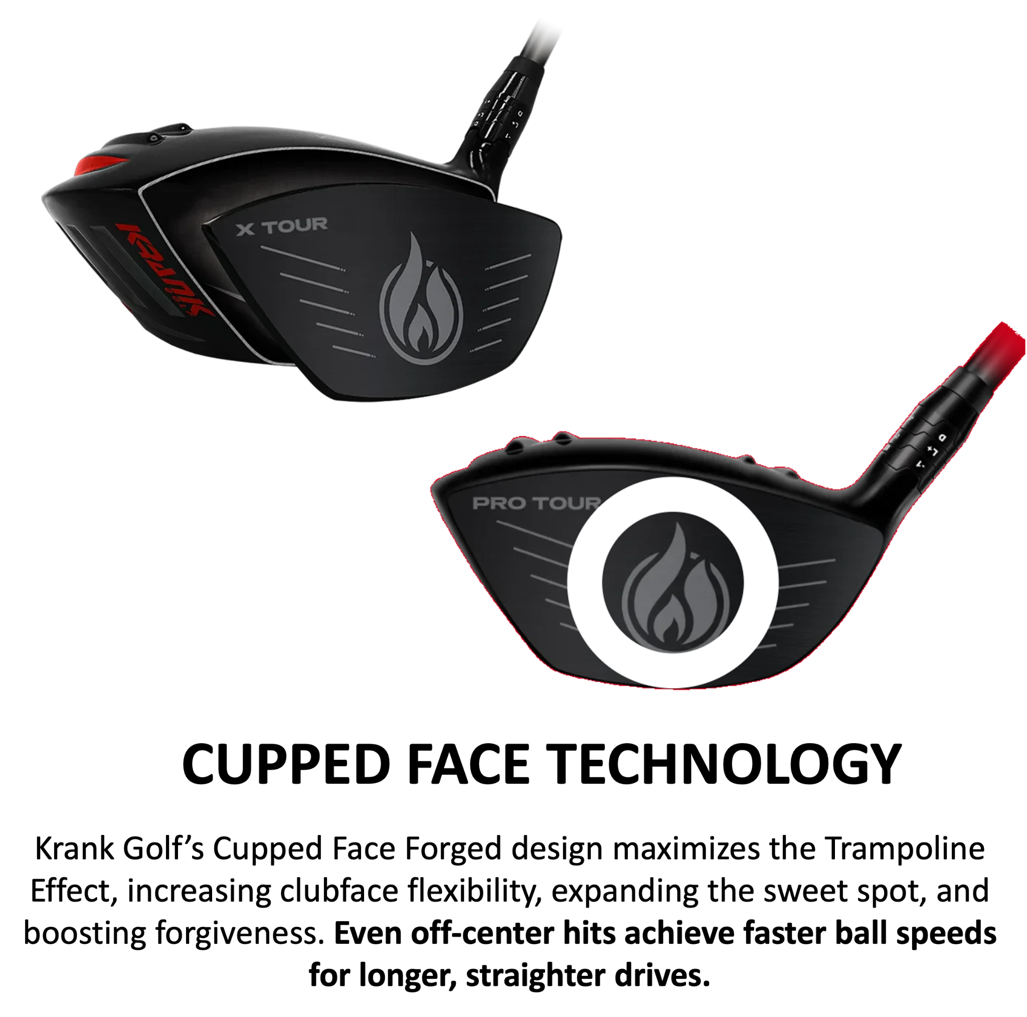 Krank cup face sweet spot illustration