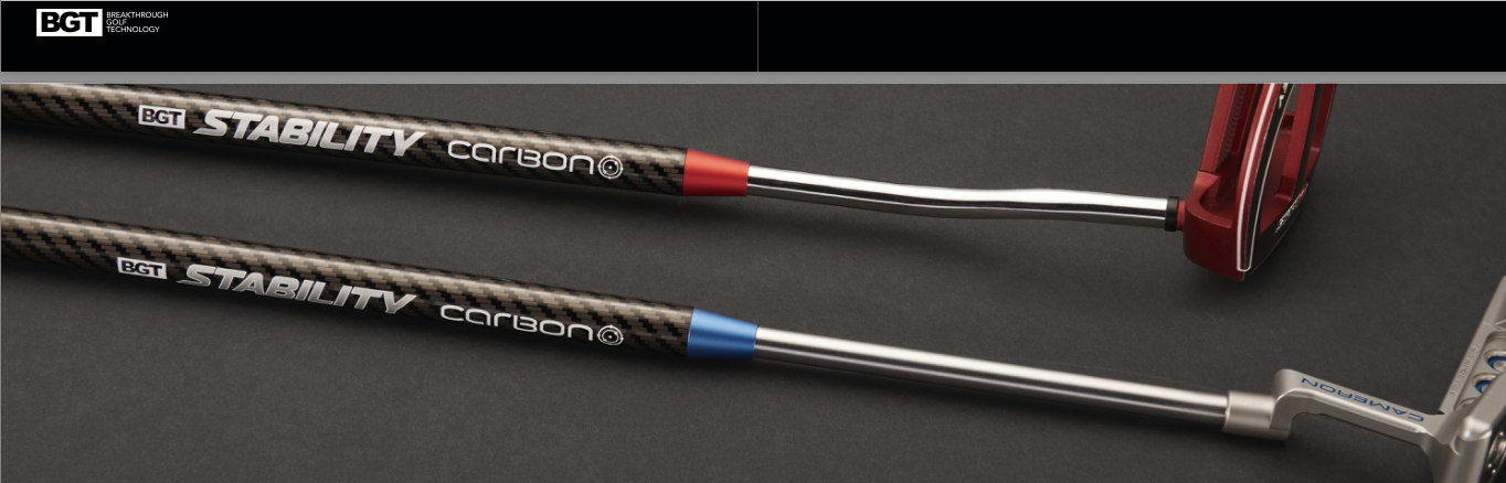 BGT Stability Carbon putter shafts
