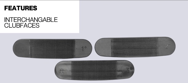 GG interchangeable putter faces